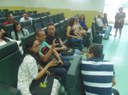 Docentes discutem posturas éticas em palestra (Foto: Andressa Souza)