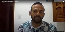 Professor Michael Rodrigues, autor do livro “Inclusão e aprendizagem de pessoas com necessidade educacionais específicas e fundamentos e metodologias para inclusão e 
acessibilidade” (Crédito: canal do Youtube do IFCE Cedro)