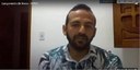 Professor Michael Rodrigues, autor do livro “Inclusão e aprendizagem de pessoas com necessidade educacionais específicas e fundamentos e metodologias para inclusão e 
acessibilidade” (Crédito: canal do Youtube do IFCE Cedro)