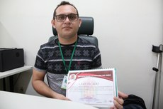 O profesor Francisco José de Lima, chefe do Deppi, ministrou palestra no último dia 12/8 na Universidade Estaudal do Pará (Uepa) (Crédito:Anderson Lima)