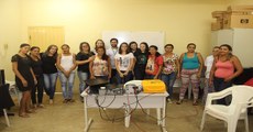 Turma do curso "Informatização" no Campus Cedro