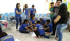 Iniciativa favoreceu interação dos alunos da licenciatura com a escola