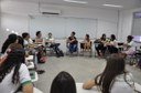 Aula temática sobre diversidade, com a psicóloga Izabela Castro
