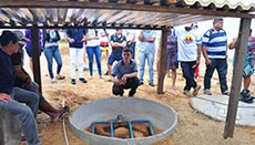 Implantação do sistema bioágua no campus de Crateús