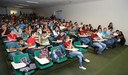 Estudantes do ensino técnico e superior participam do evento.