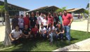 Equipe de estudantes e servidores representa o campus na Expobrejo