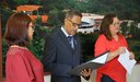 O diretor-geral do campus presidiu a colação.