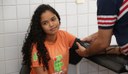 Estudantes e servidores puderam medir pressão e glicemia.