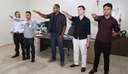 Cinco concludentes participaram da solenidade