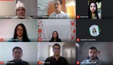 Solenidade foi realizada pelo google meet