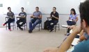Cada profissional falou sobre o curso e sua área de atuação.