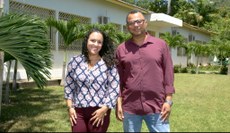 Gisela veio do Rio de Janeiro e Valdo, do Pará