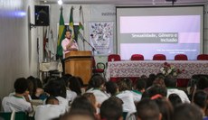 Evento recebeu também alunos da rede estadual de ensino
