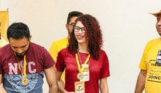 Juliana Rodrigues fez parte da equipe vencedora