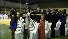 Formandos fizeram juramento.