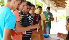 Alunos do ensino médio elegeram sua representação.