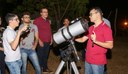 Observação de astros encerrou o evento