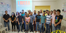 Em junho, o grupo realizou um workshop para apresentar as pesquisas desenvolvidas