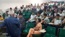 Sebastião Pinheiro ministrou palestra para estudantes