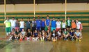 Os pré-convocados participaram de treinamento.