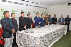 Solenidade foi realizada no auditório do campus