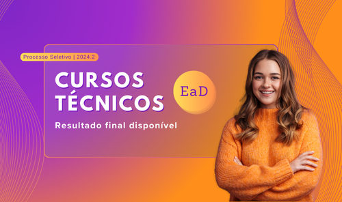 Cursos Técnicos 2024.2 notícia 2