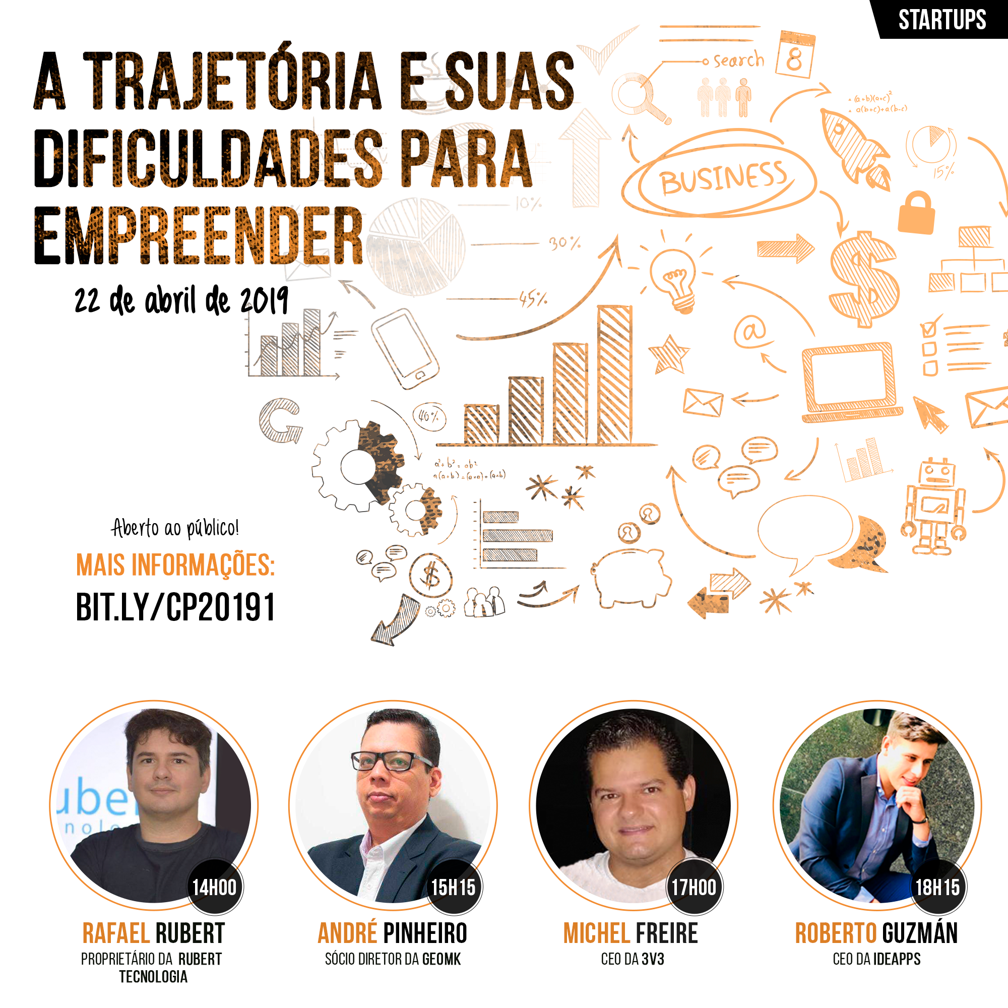 Evento CAET - Startups