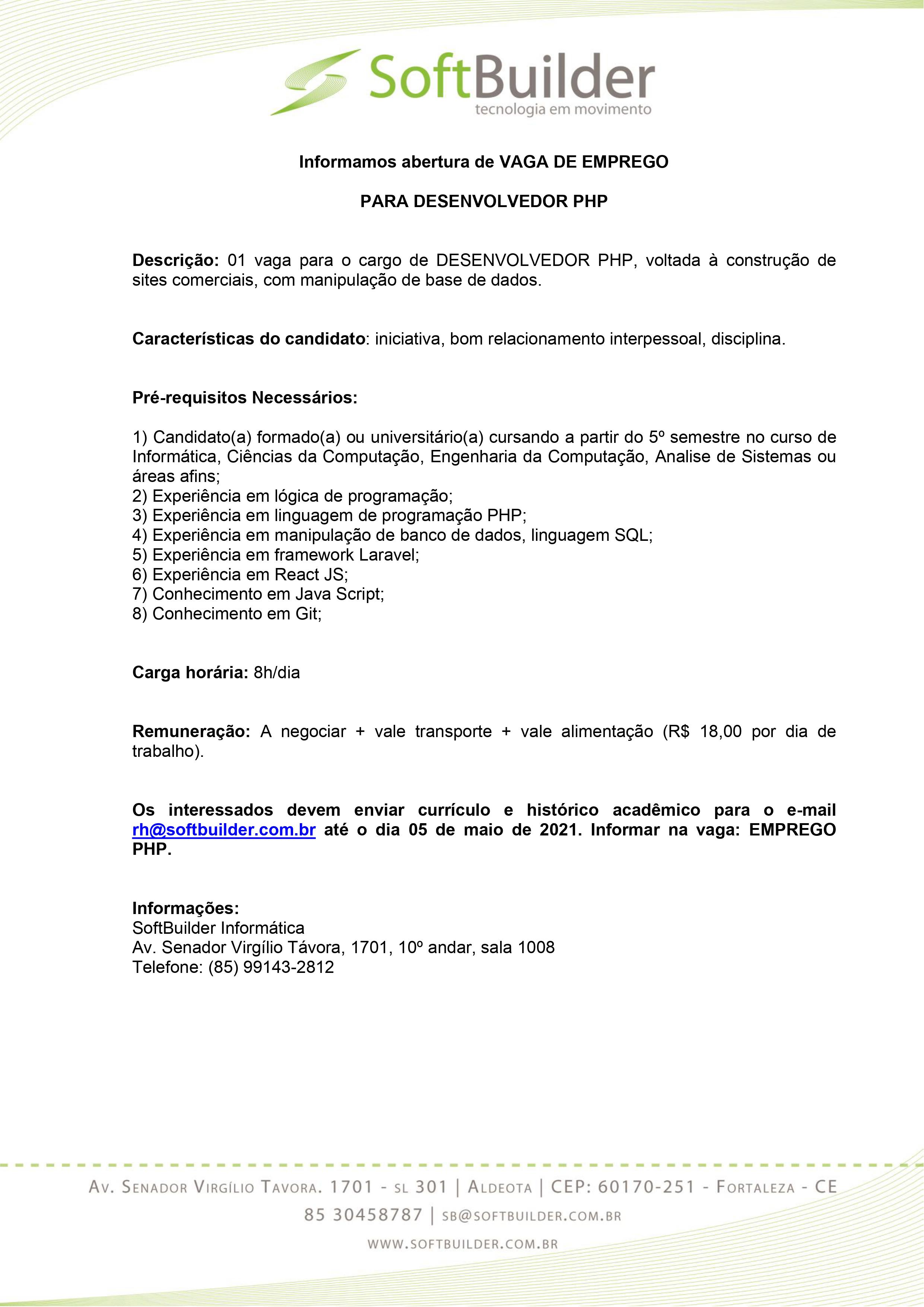 Desenv php