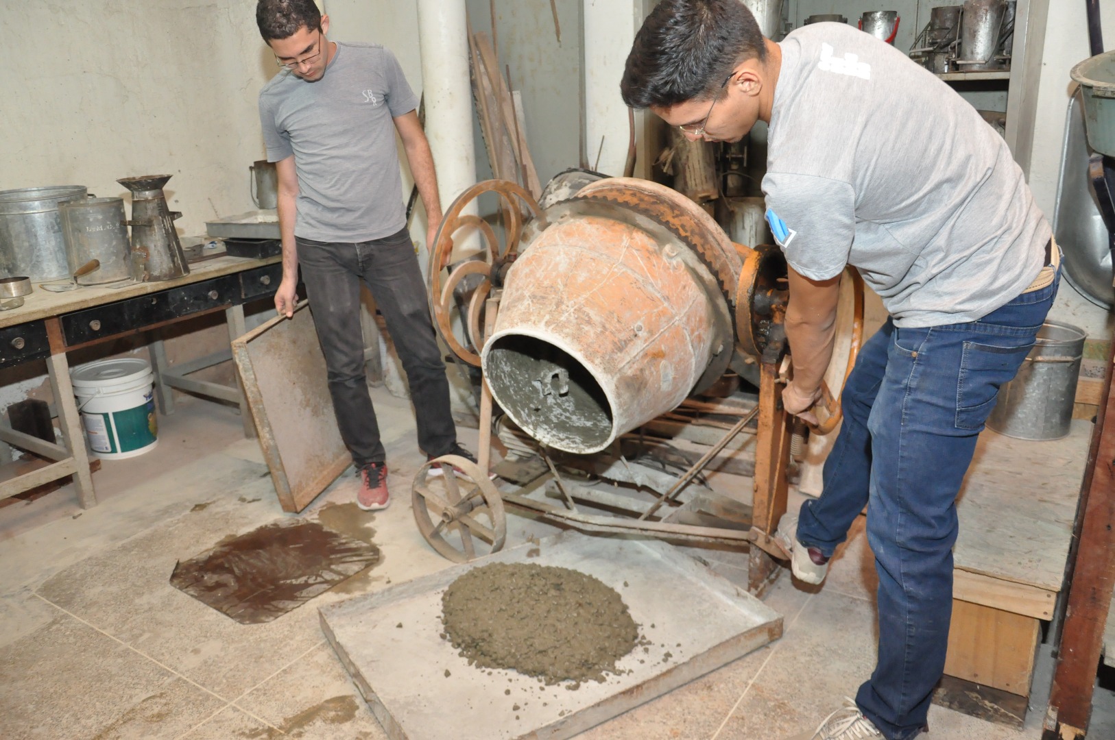 Laboratório de Materiais de Construção Civil