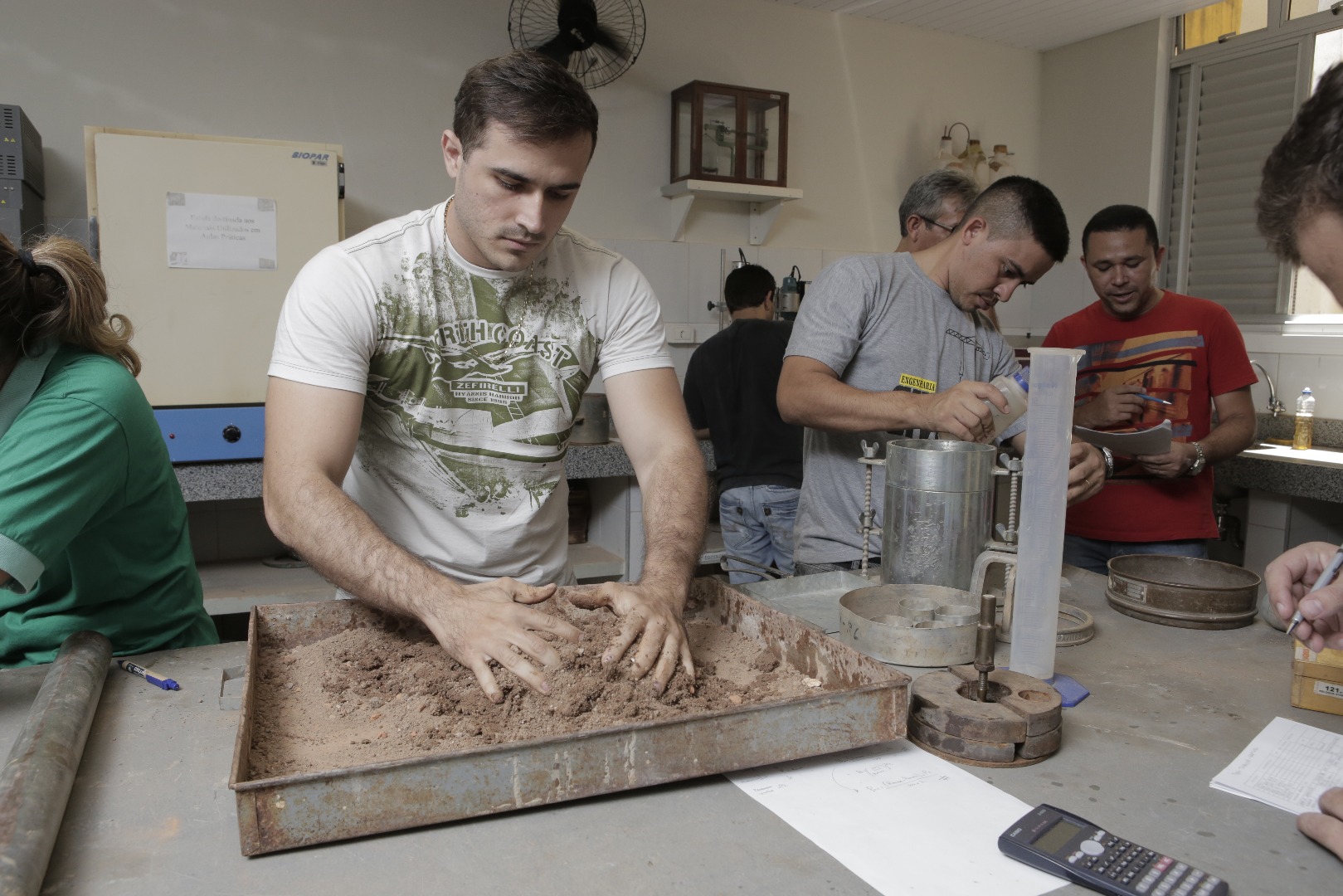 Laboratório de Mecânica dos Solos