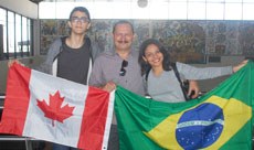 Estudantes embarcam no IFCE Internacional