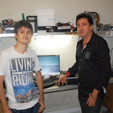 Na imagem, Alcides da Silva (esquerda) e Paraguassu (direita). (Foto: Rafael Oliveira).