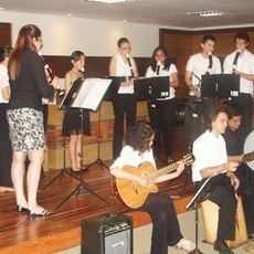 Na imagem, apresentação do grupo Doces Flautas Doces (Rafael Oliveira).