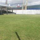 Na imagem, o campo de futebol, local que dará lugar ao restaurante universitário (Rafael Oliveira).