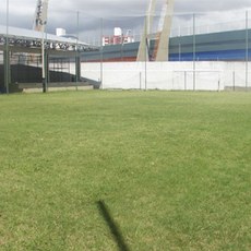 Na imagem, o campo de futebol, local que dará lugar ao restaurante universitário (Rafael Oliveira).