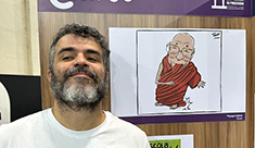 Thyagão foi selecionado para o Salão Internacional do Humor