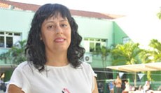 Na imagem Lívia Ximenes