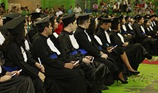 Dezenas de estudantes participaram das solenidades
