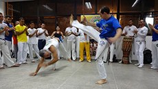A capoeira já se tornou uma tradição do campus de Fortaleza