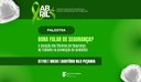 Palestra Segurança do trabalho