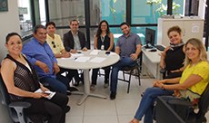 Representantes dos IFs visitam incubadora