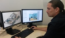 João Bosco atua na assessoria técnica do campus de Fortaleza