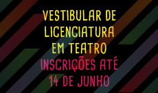 Vestibular de Teatro.