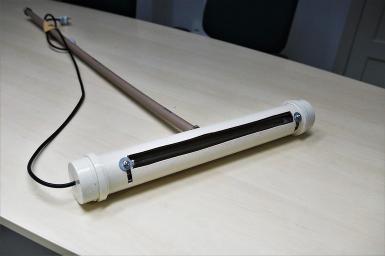 Os rodos UVC são doados aos hospitais e outras entidades