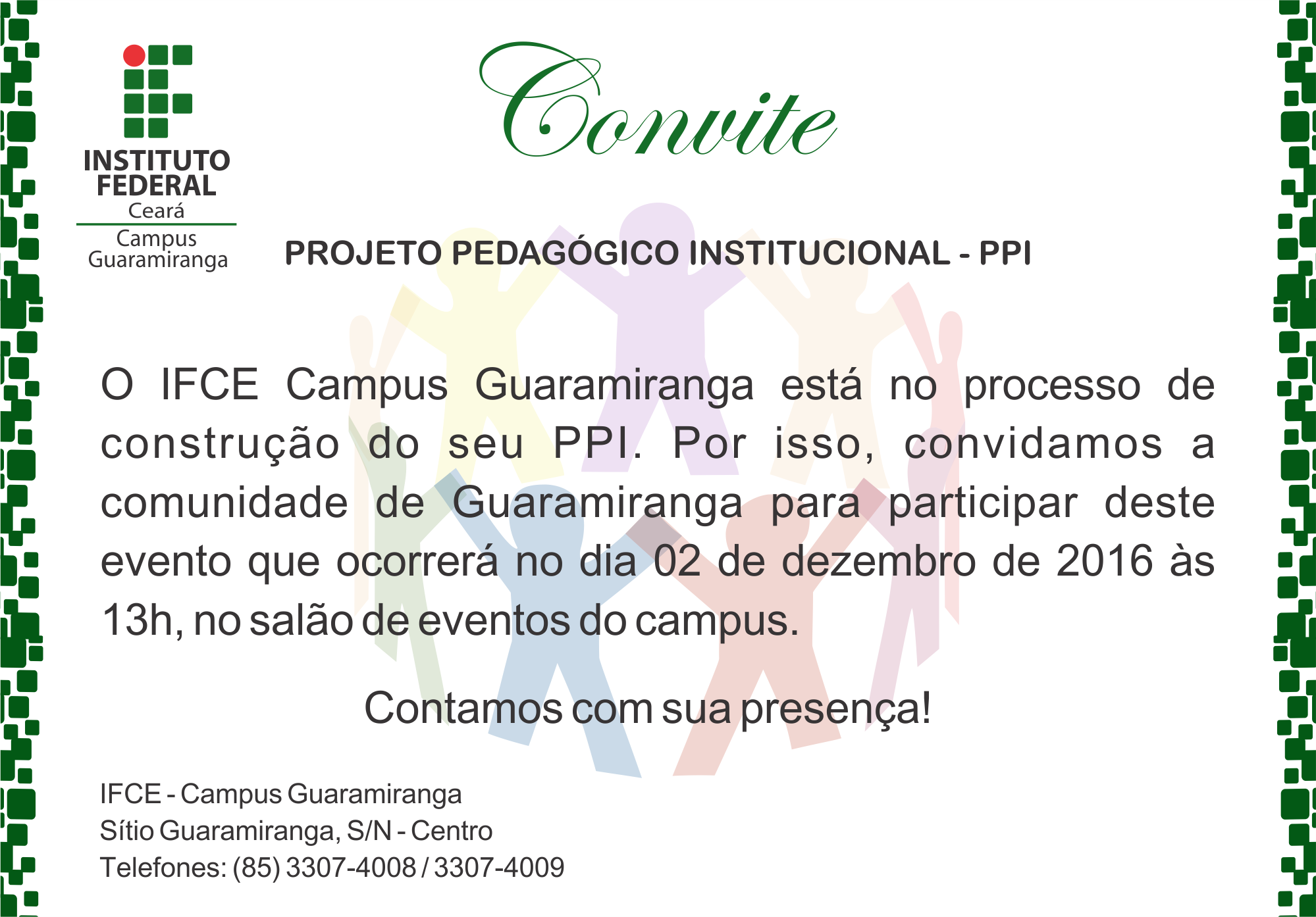 Projeto Pedagógico Institucional
