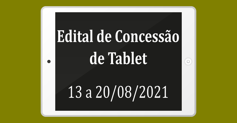 Edital Concessão Tablets