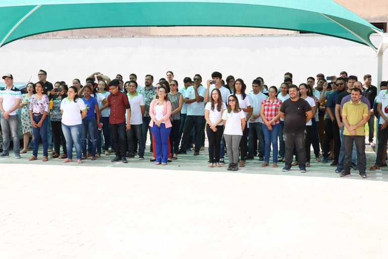 Comunidade acadêmica do IFCE Campus Horizonte comemora 110 anos da Rede Federal de Educação Profissional, Científica e Tecnológica Comunidade acadêmica do IFCE Campus Horizonte comemora 110 anos da Rede Federal de Educação Profissional, Científica e Tecnológica