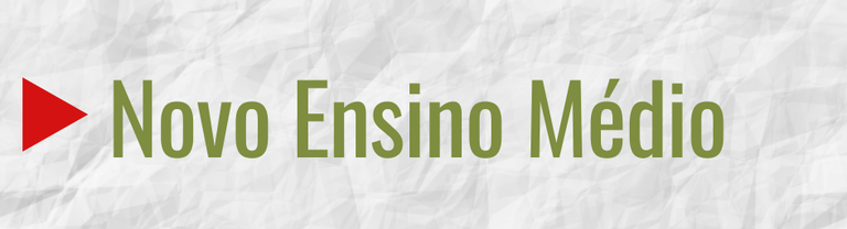Novo Ensino Médio Novo Ensino Médio