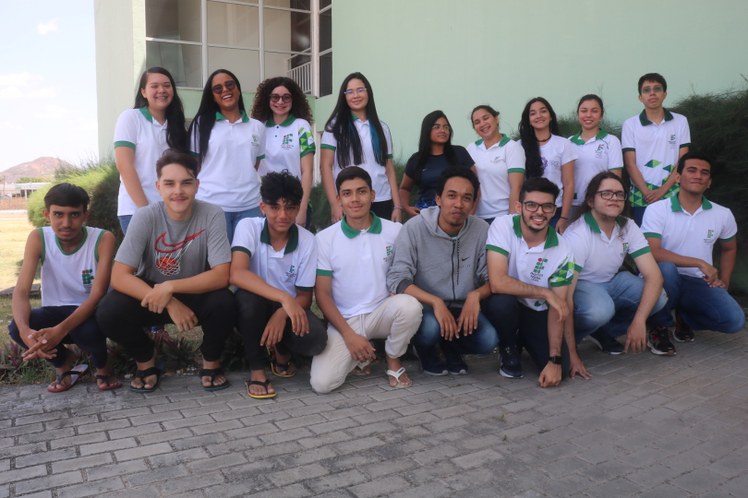 Estudantes do campus