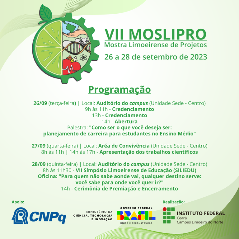 Programação VII Moslipro Programação VII Moslipro